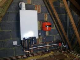 boiler in the loft